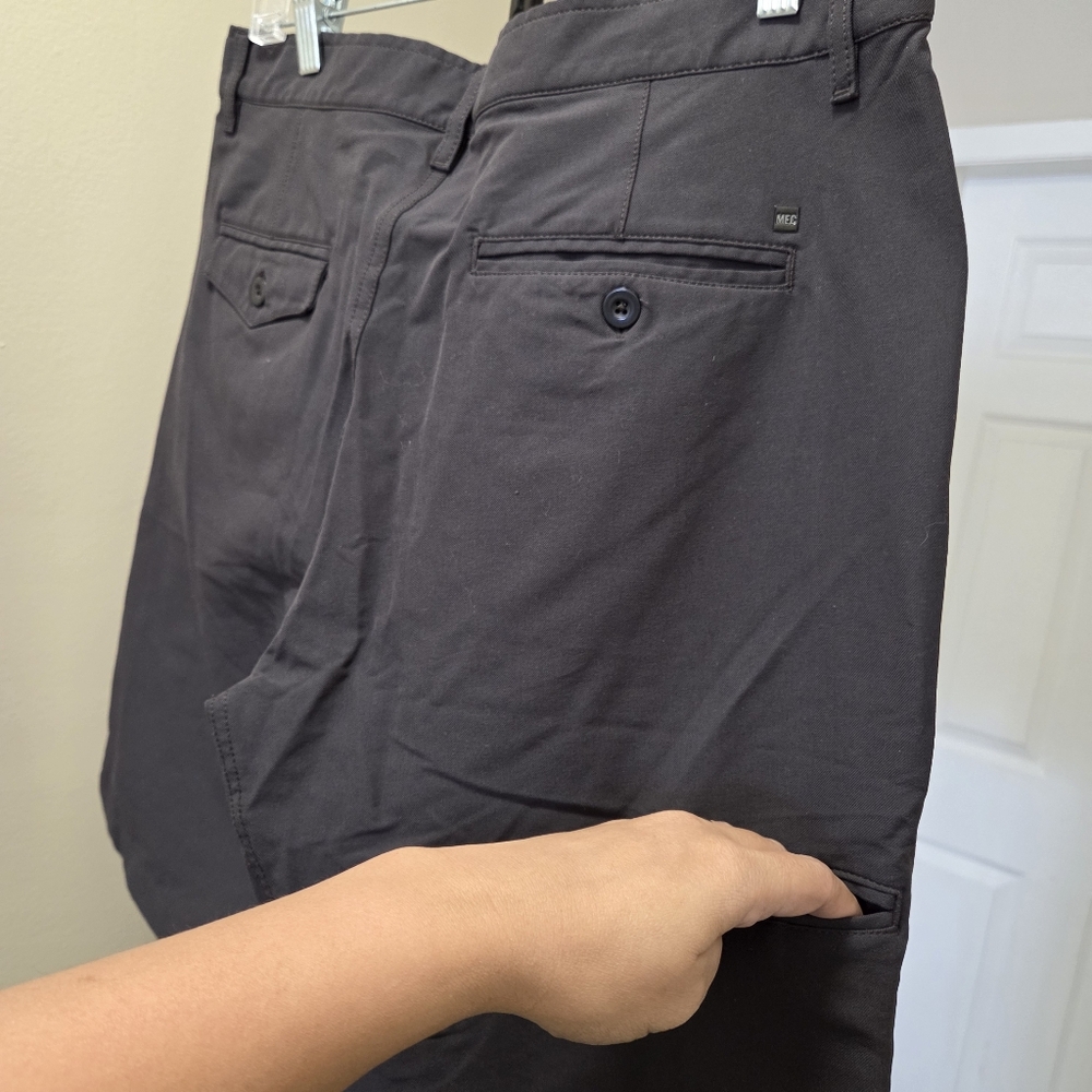 MEC Charcoal Performance Shorts Lightweight Outdoor - Picture 7 of 10